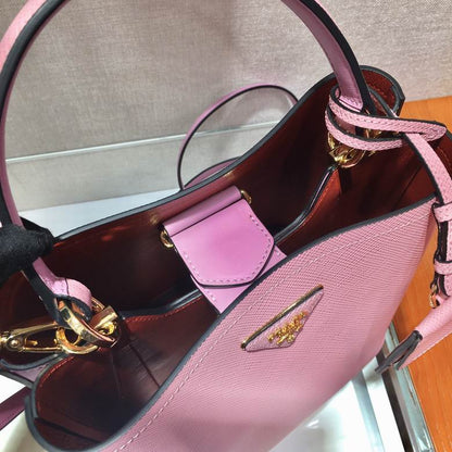 PRD Saffiano Panier Bag  2 Color 's Pink&Yellow