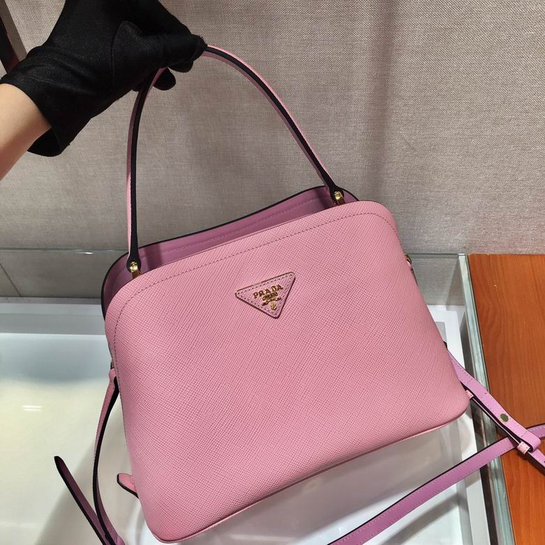 PRD Saffiano Matinee Bag  2 Color 's Pink & Red