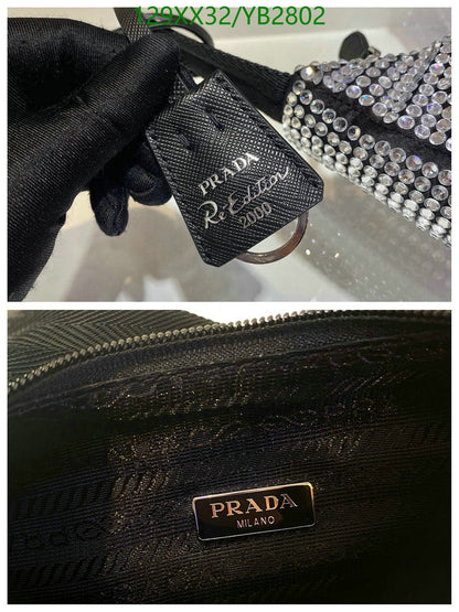 PRD   Black Bag 23 cm artificial Crystal