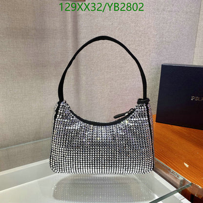 PRD   Black Bag 23 cm artificial Crystal