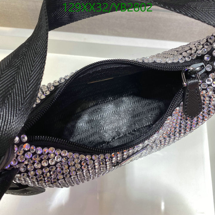 PRD   Black Bag 23 cm artificial Crystal