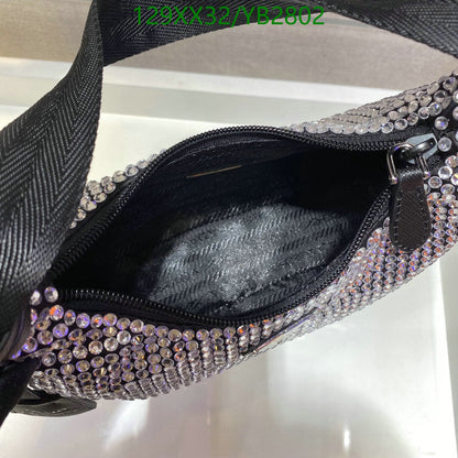 PRD   Black Bag 23 cm artificial Crystal