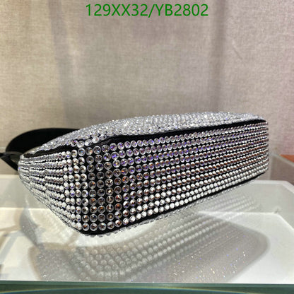 PRD   Black Bag 23 cm artificial Crystal