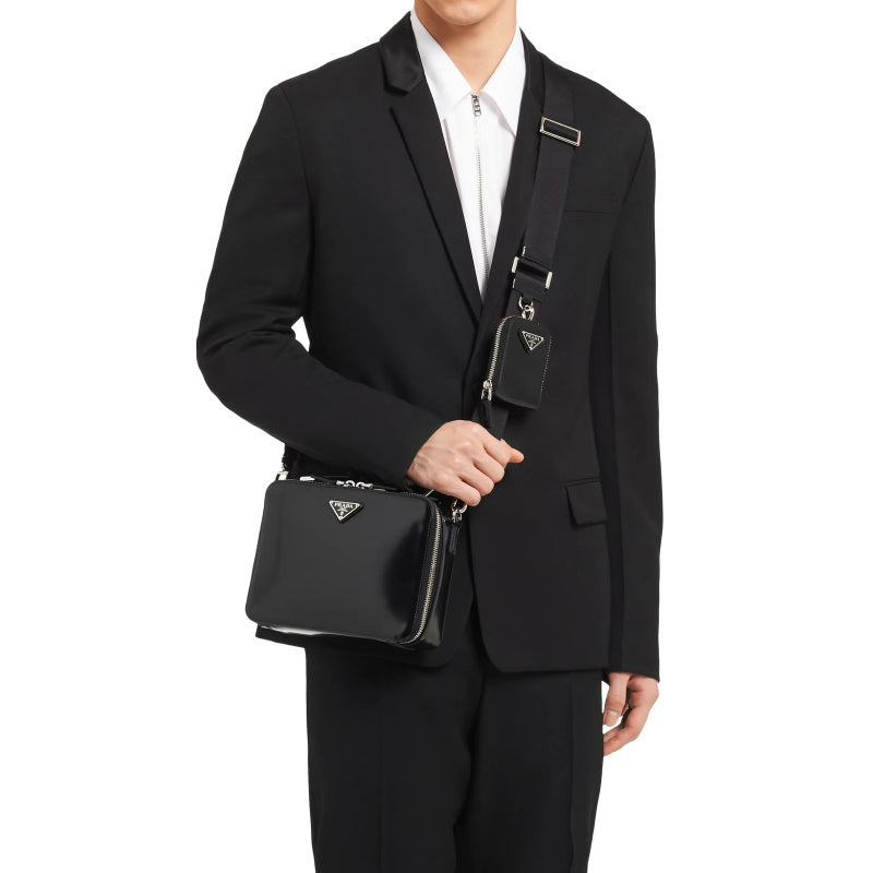 PRD Bag Brique  Messenger 22 Cm Black