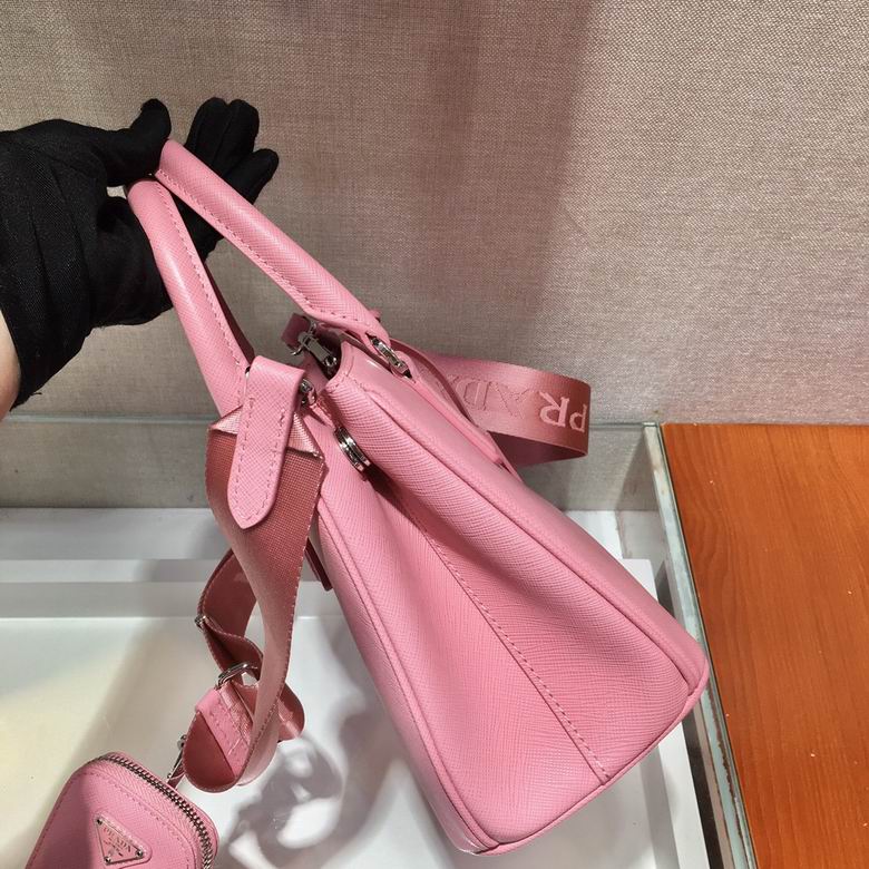 PRD Saffiano Galleria Bag  2 Color 's Pink & Black