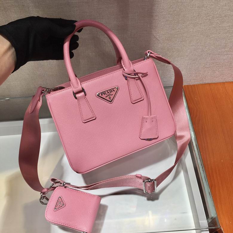 PRD Saffiano Galleria Bag  2 Color 's Pink & Black