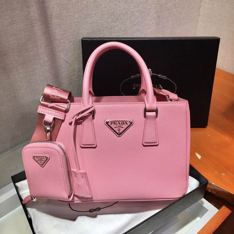 PRD Saffiano Galleria Bag  2 Color 's Pink & Black