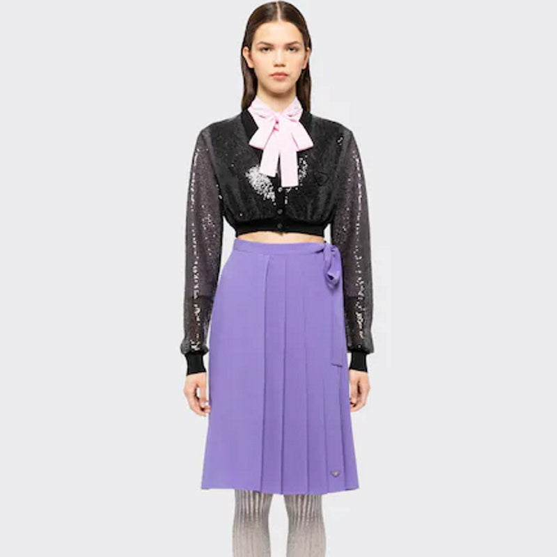 PRD Sweater Top Sequin 2 Color 's Knitted
