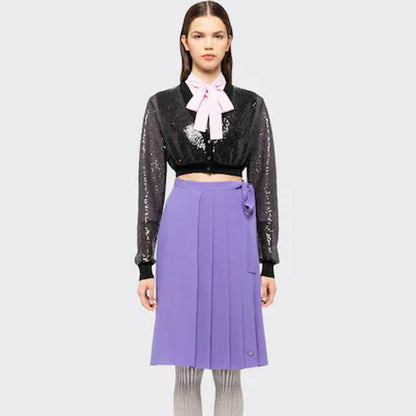 PRD Sweater Top Sequin 2 Color 's Knitted