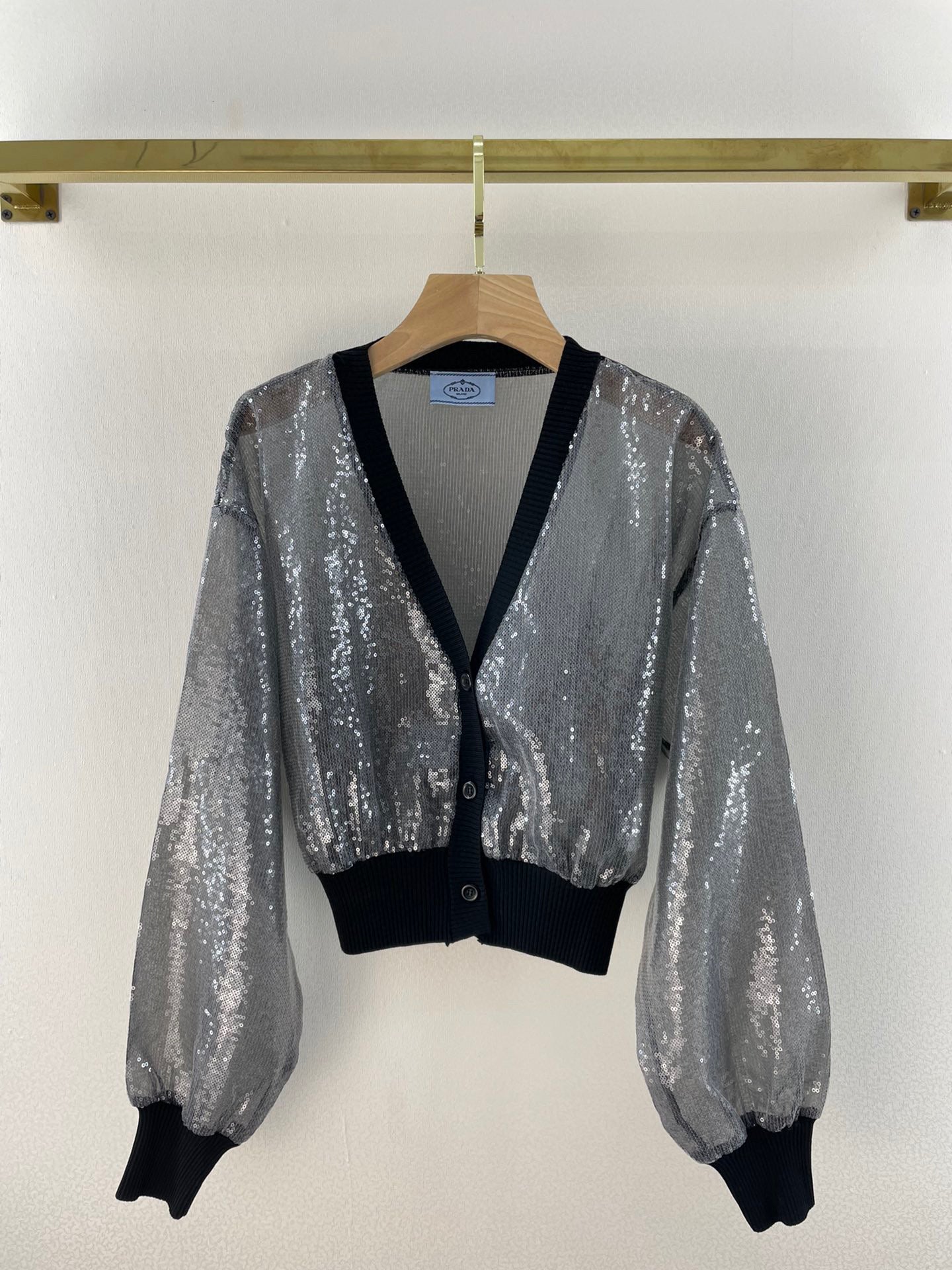 PRD Sweater Top Sequin 2 Color 's Knitted