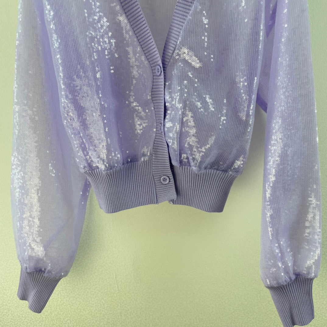 PRD Sweater Top Sequin 2 Color 's Knitted