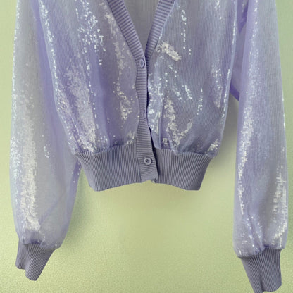 PRD Sweater Top Sequin 2 Color 's Knitted