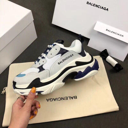 SNBAL  Triple S Blue White Sneakers