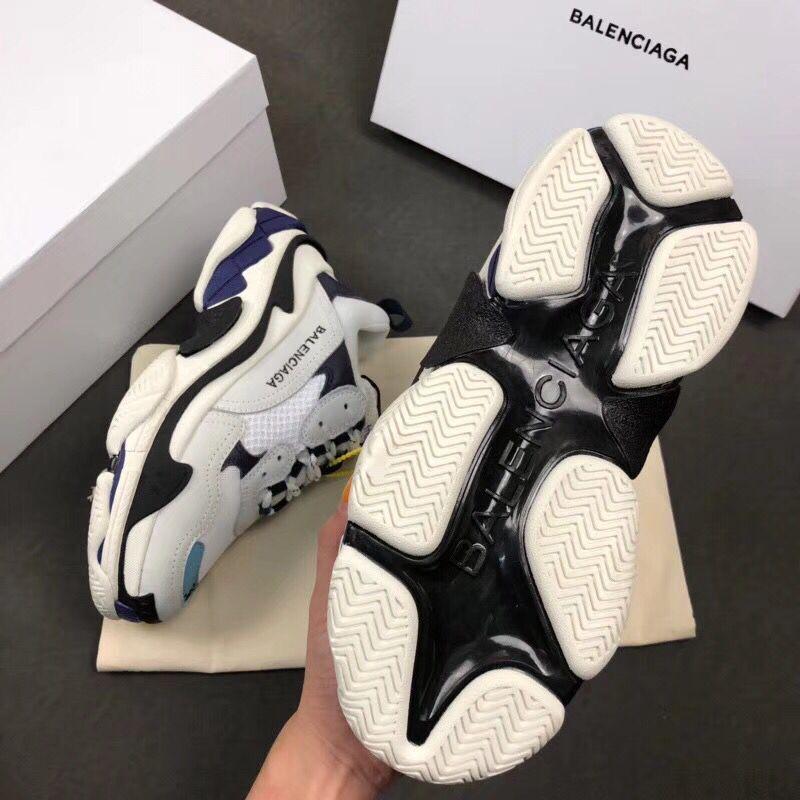 SNBAL  Triple S Blue White Sneakers