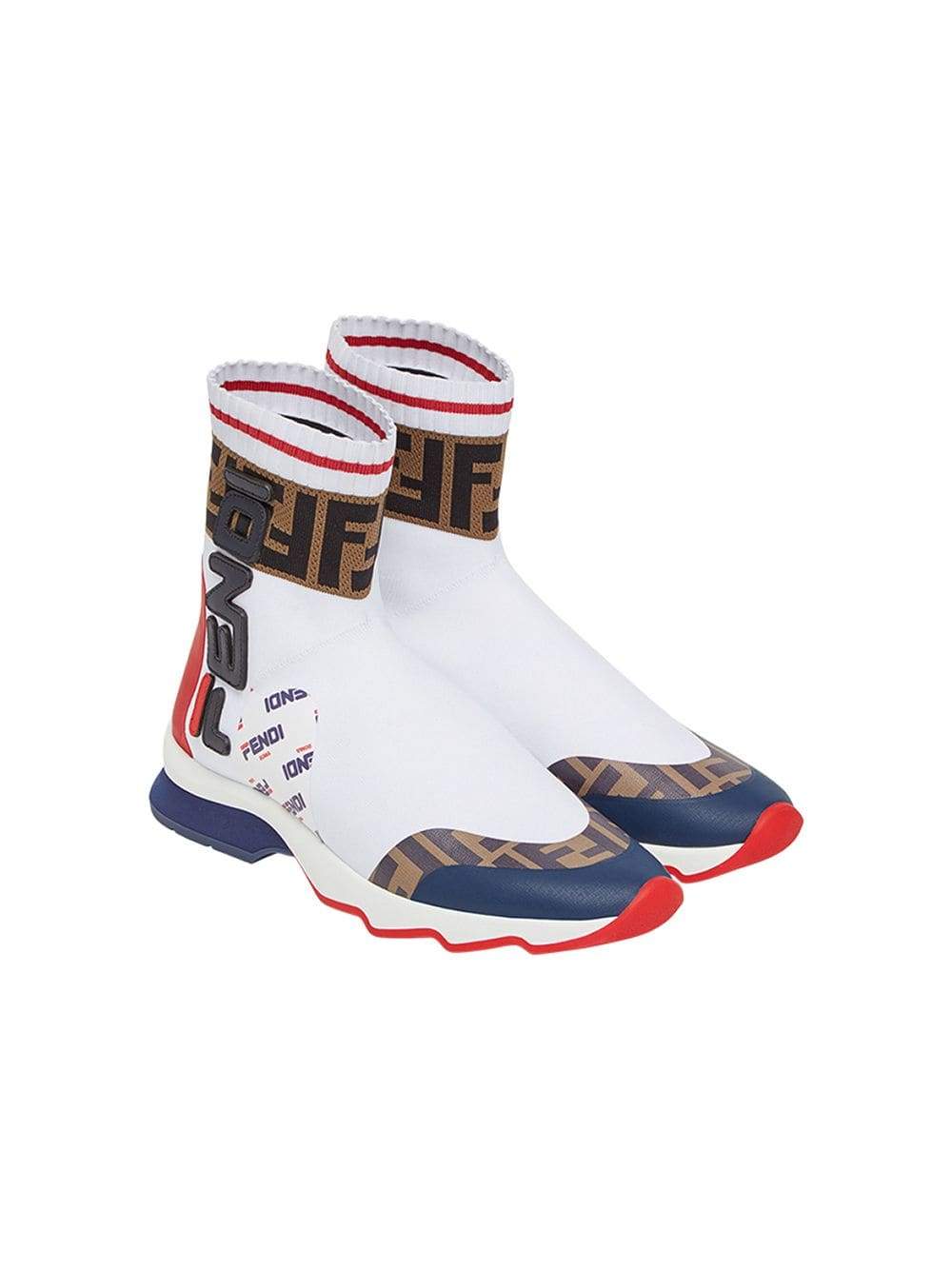 Fen Trainer Sneakers Red White