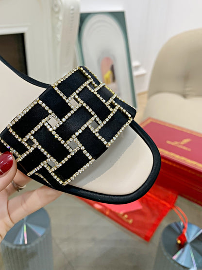 CAO VILLA Slippers  Flat 2 Color 's