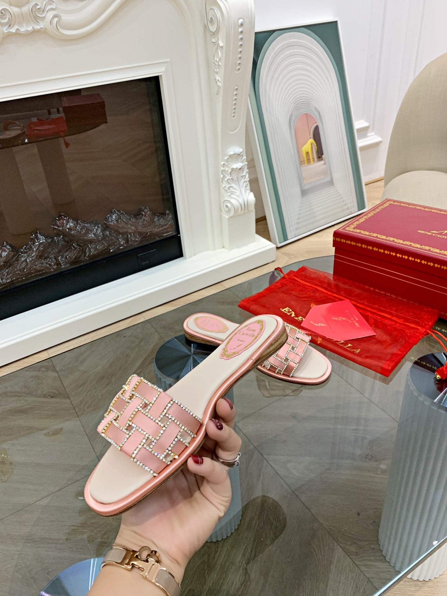 CAO VILLA Slippers  Flat 2 Color 's