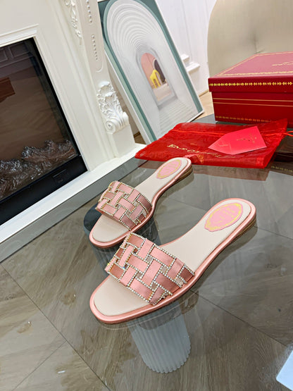 CAO VILLA Slippers  Flat 2 Color 's