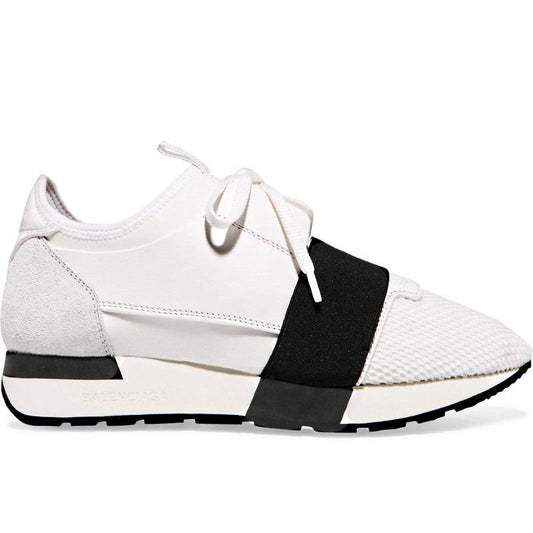 SNBAL  Race Runner Sneakers Black White Black