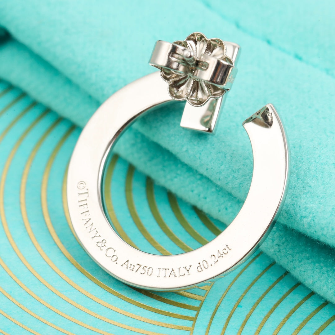 TIFF *Y  Earrings 2 Color 's