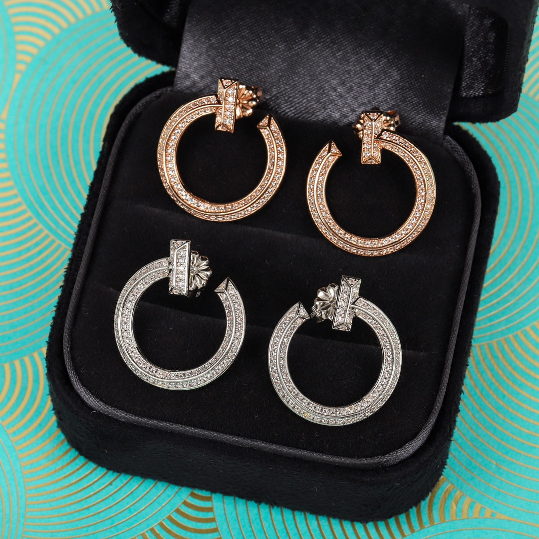 TIFF *Y  Earrings 2 Color 's