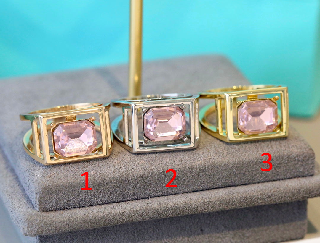 TIFF *Y  Fashion Rings 3 color 's