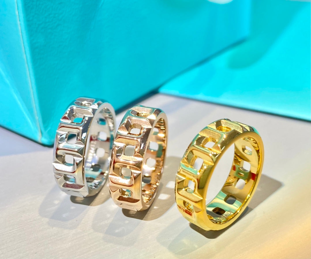 TIFF *Y Fashion Rings 3 color 's