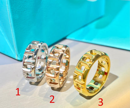 TIFF *Y Fashion Rings 3 color 's