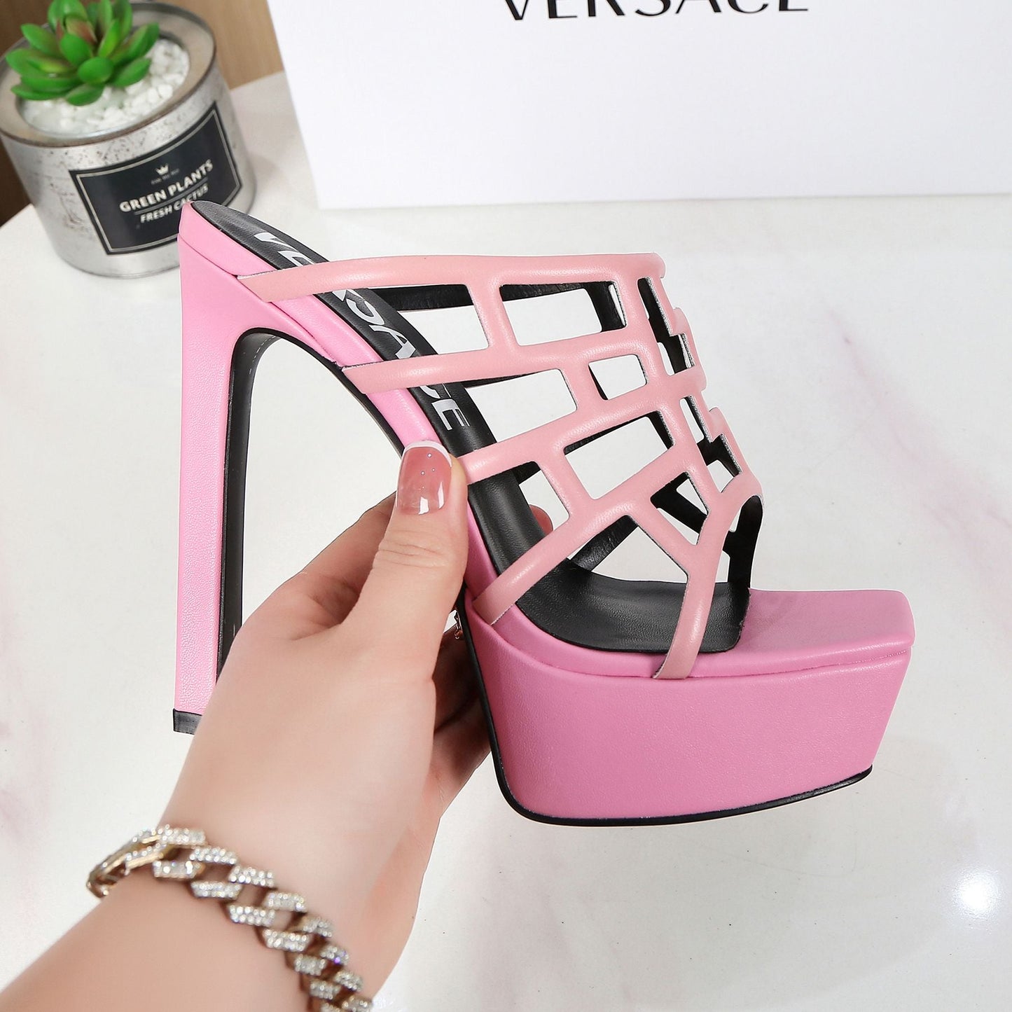 VRC Sandals Wedge Platform Heels 5 Color 's