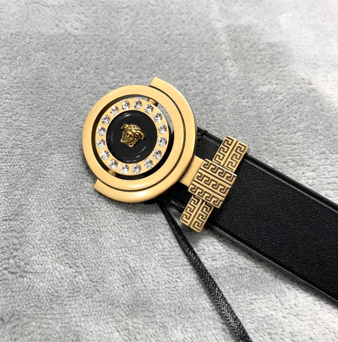 VRC Leather Belt Gold