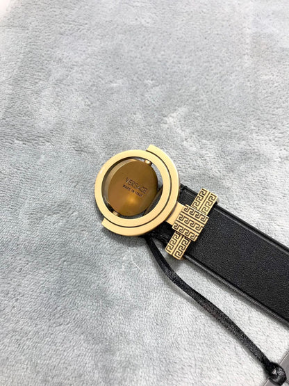 VRC Leather Belt Gold