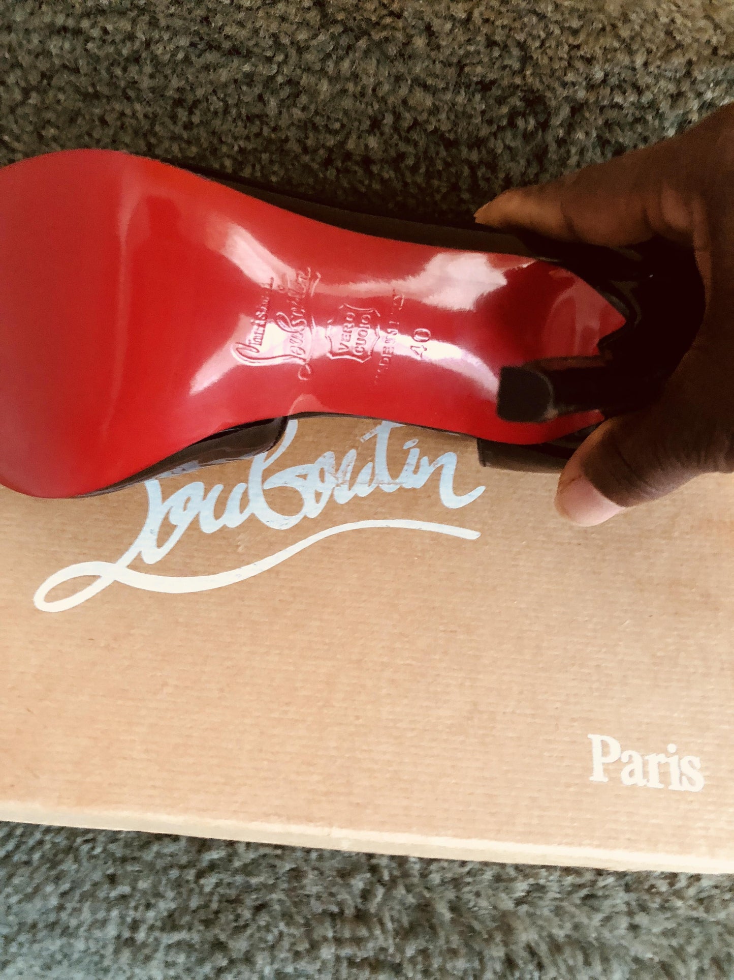 Labutin Heels Shoes Black