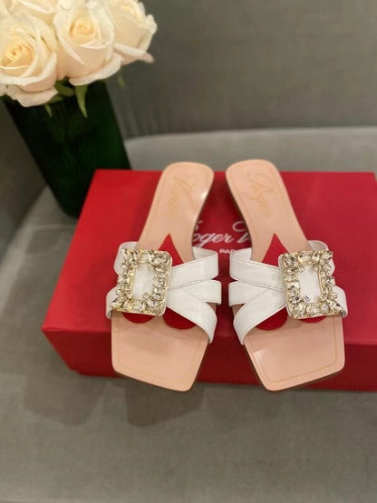 ROGER VI Slippers  Flat 2 Color 's