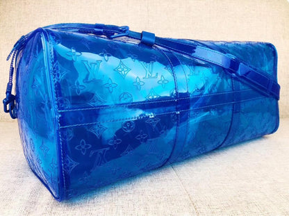 LU Mono Bag Holdalls Blue