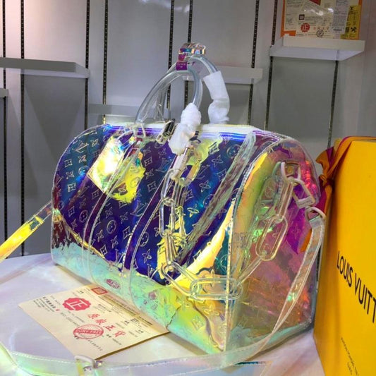 Vuitton metallic bag