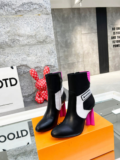 LU Boots Heels Silhouette