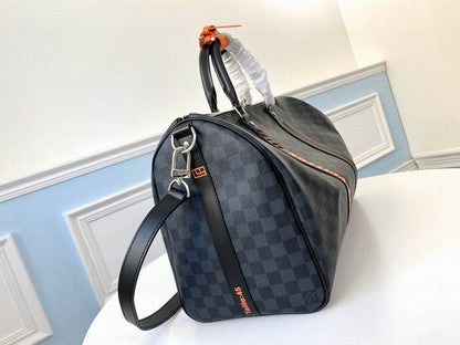 LU Bag Holdalls Kobalt 45cm