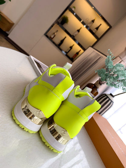 LU Digital Leather Sneakers 3 Colors