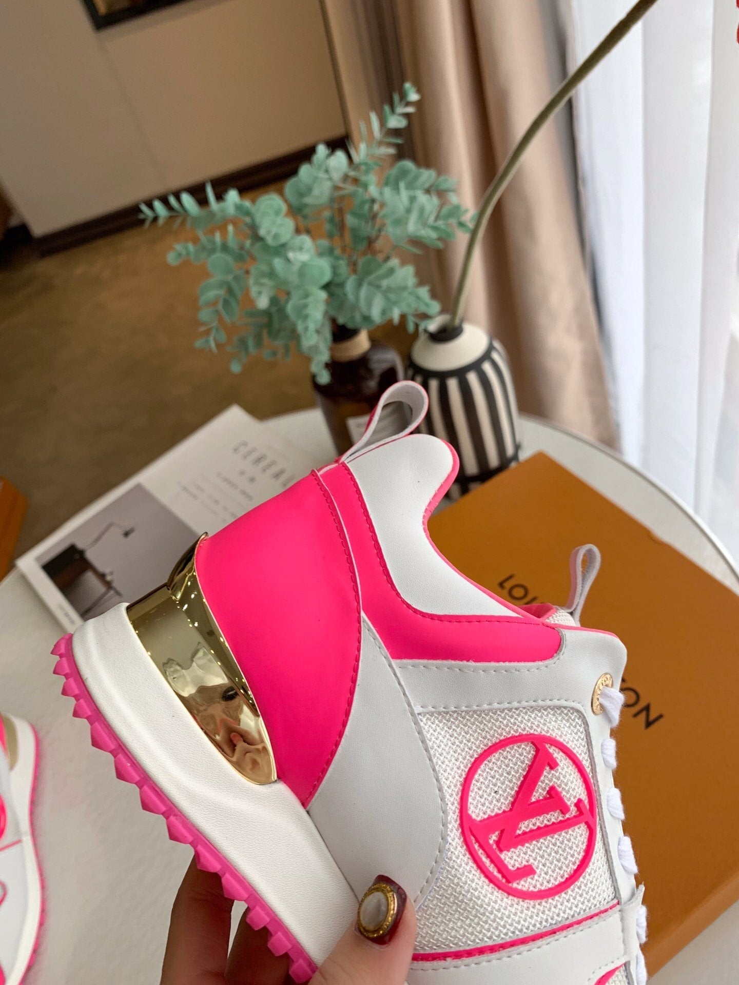 LU Digital Leather Sneakers 3 Colors