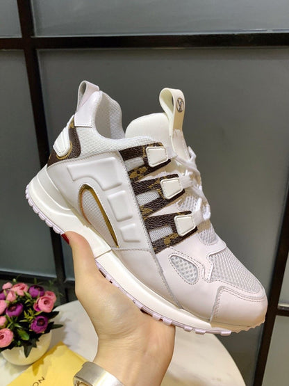 LU Digital Leather Sneakers 2 Colors