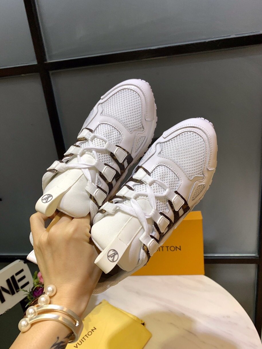 LU Digital Leather Sneakers 2 Colors