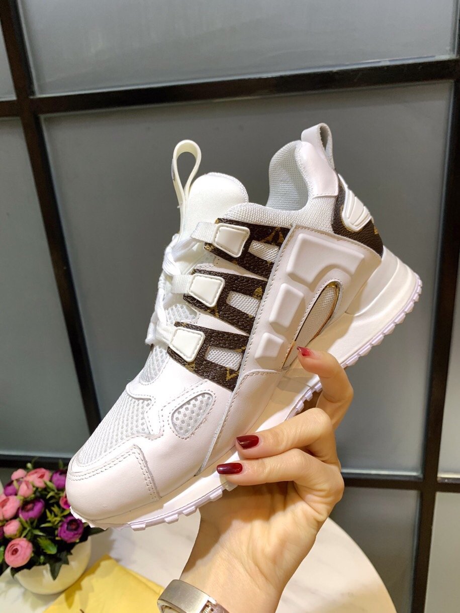 LU Digital Leather Sneakers 2 Colors