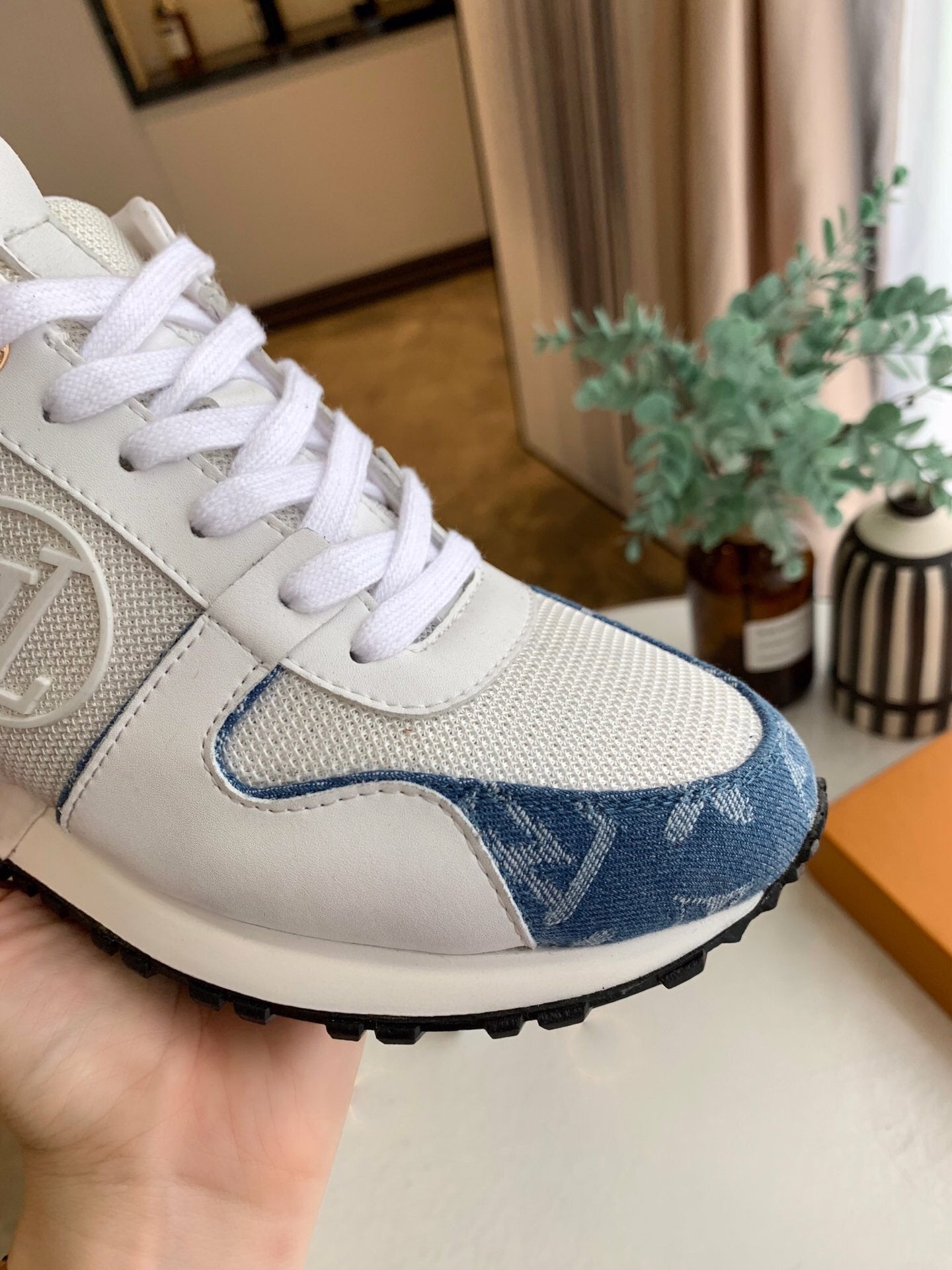 LU Digital Leather Sneakers 3 Colors