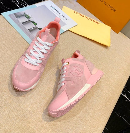 pink sneakers