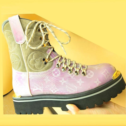 Vuitton Boots Pink