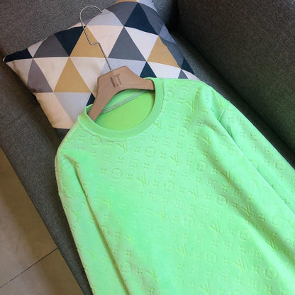 LU Sweater White Green