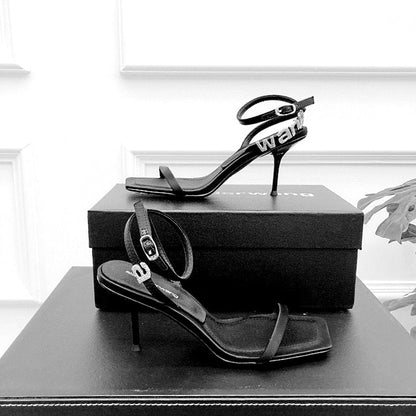 WANG  Shoes Heels Black Stones