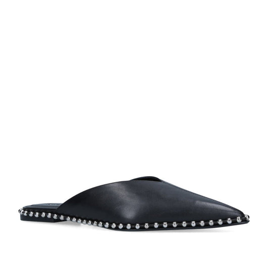 WANG Mule Sandals Black