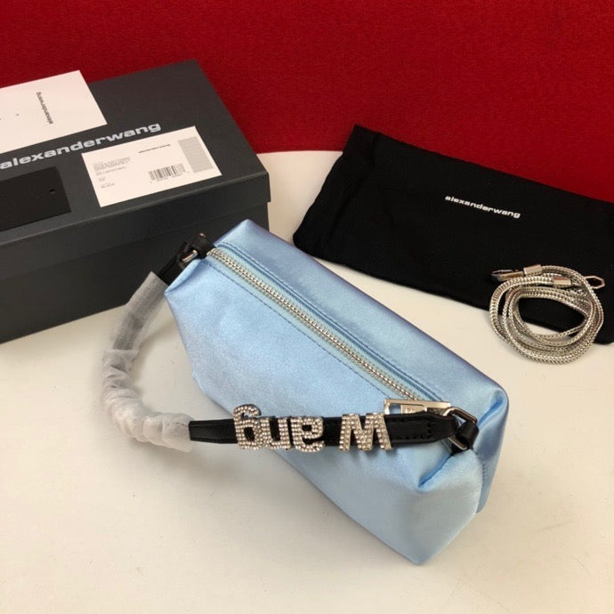 WANG Bag  LOGO STRASS 17 CM