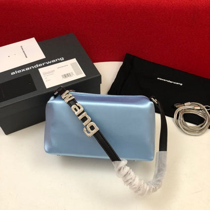 WANG Bag  LOGO STRASS 17 CM